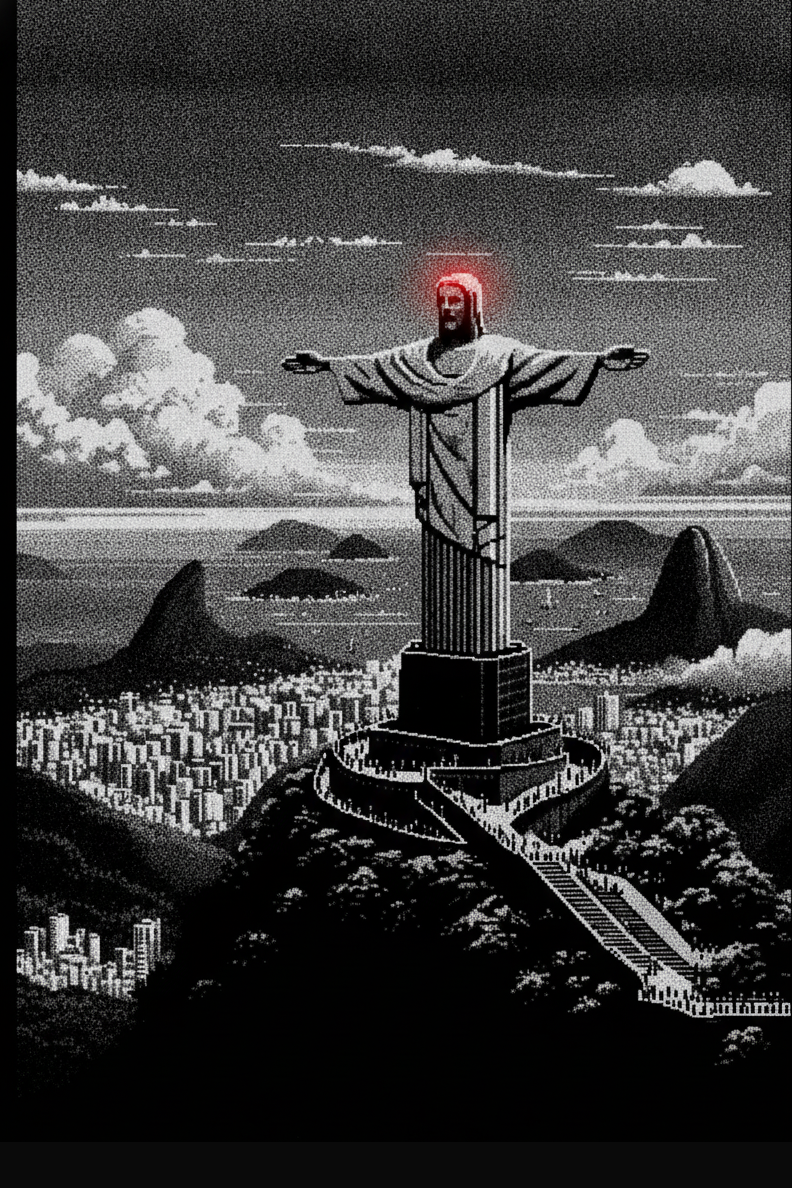 Cristo Redentor ASCII